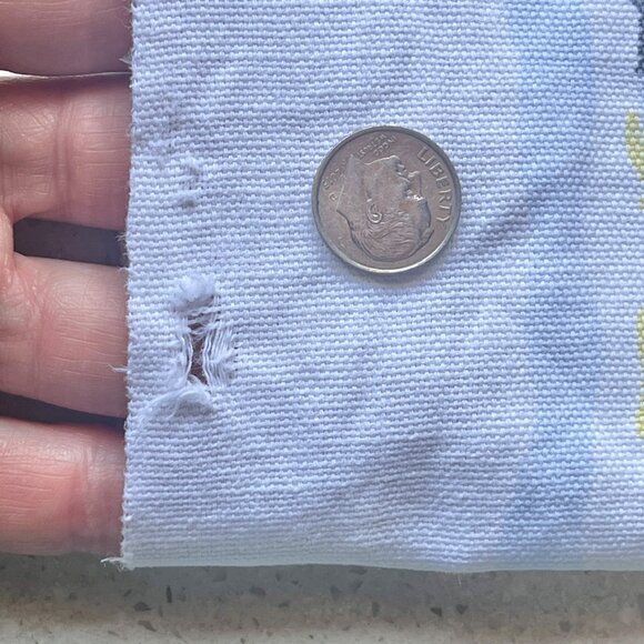 1950s Mexican Topper Tablecloth 30" X 31.5" Tropical Palm Trees Flower Vendor - Picture 8 of 9